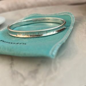 Tiffany silver bangle